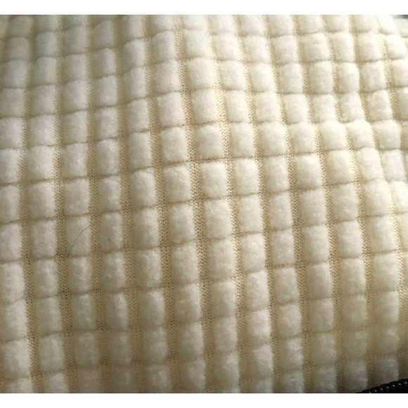 Subrtex 2-Piece Stretch Waffle Textured Wing Chair Armchair Slipcover Off White - Picture 4 of 5